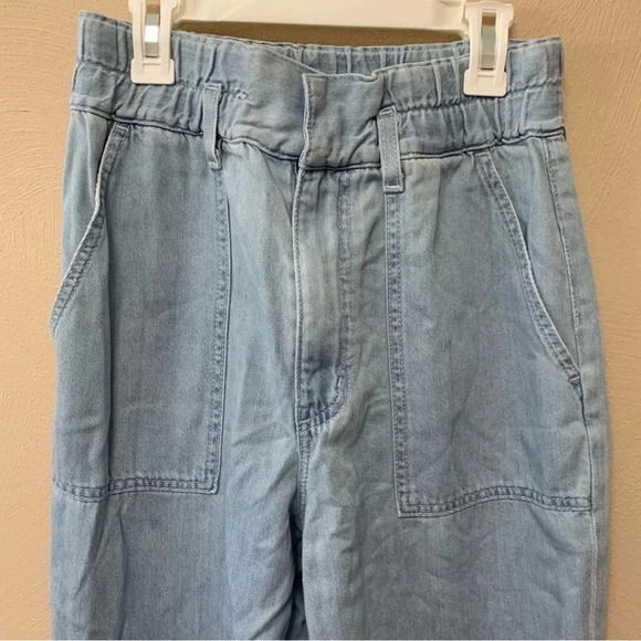 Adriano Goldschmied Paperbag Renn Cropped Jeans - Picture 6 of 14